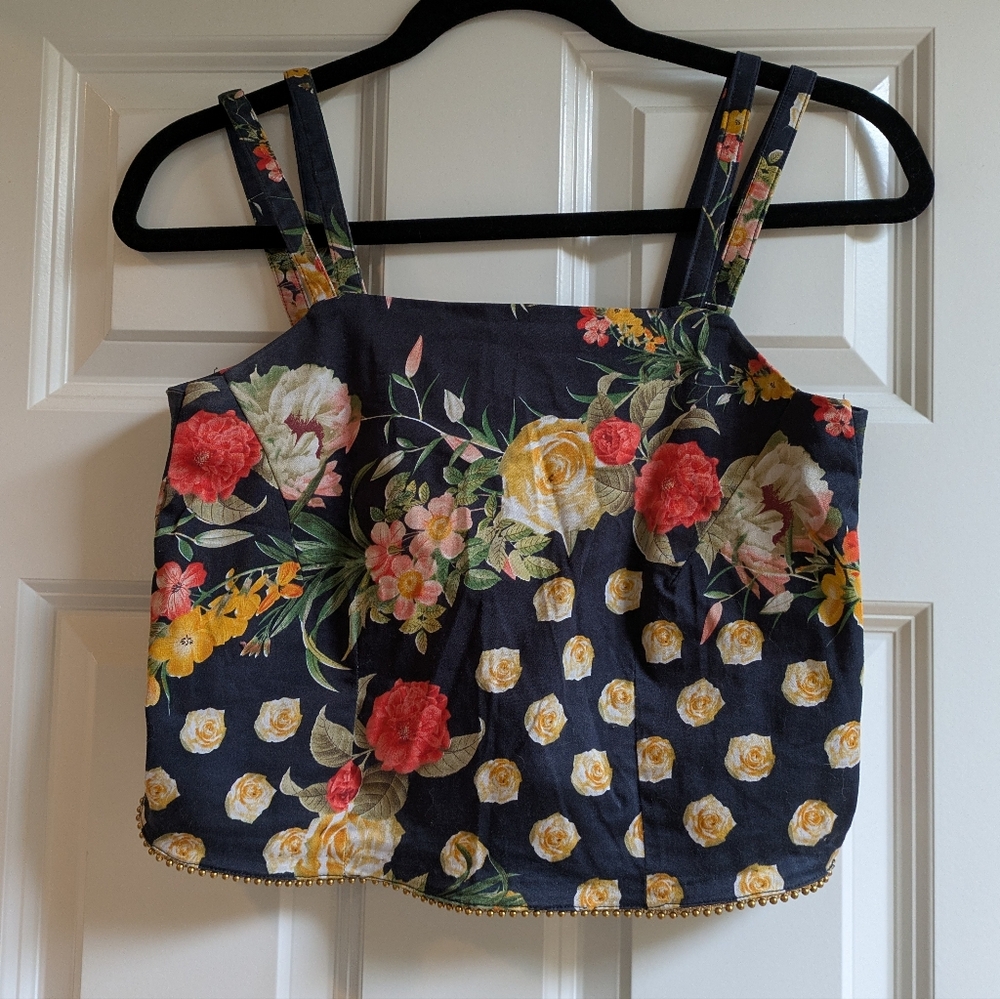 Floral Crop Top